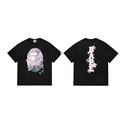 BAPE Ape Head Cherry Blossom Graphic T-Shirt ¡ª hero