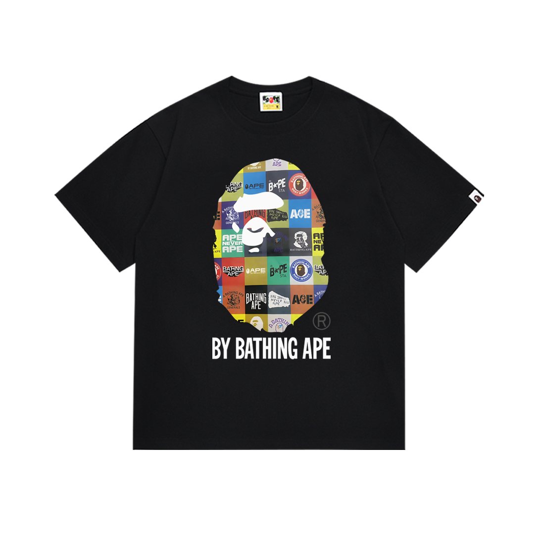 BAPE Multicolor Ape-Head Graphic T-Shirt ¡ª hero