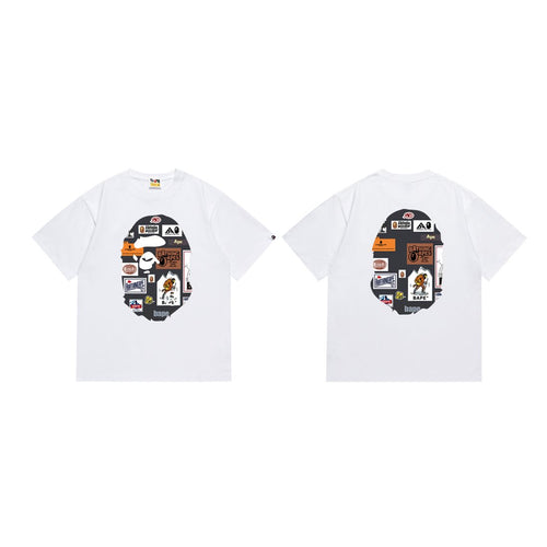 BAPE Ape Head Short-Sleeve Graphic T-Shirt ¡ª front