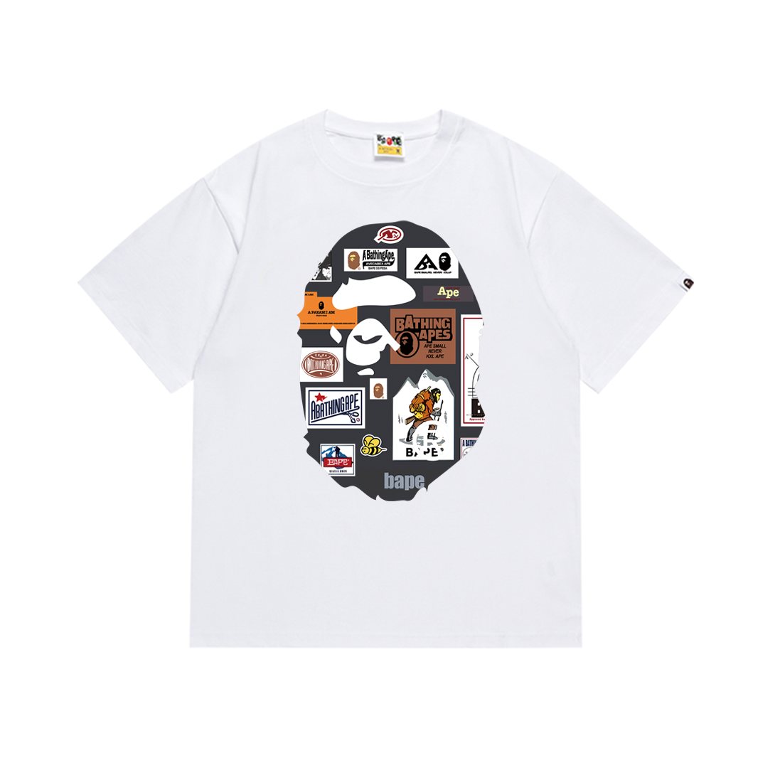 BAPE Ape Head Short-Sleeve Graphic T-Shirt ¡ª front