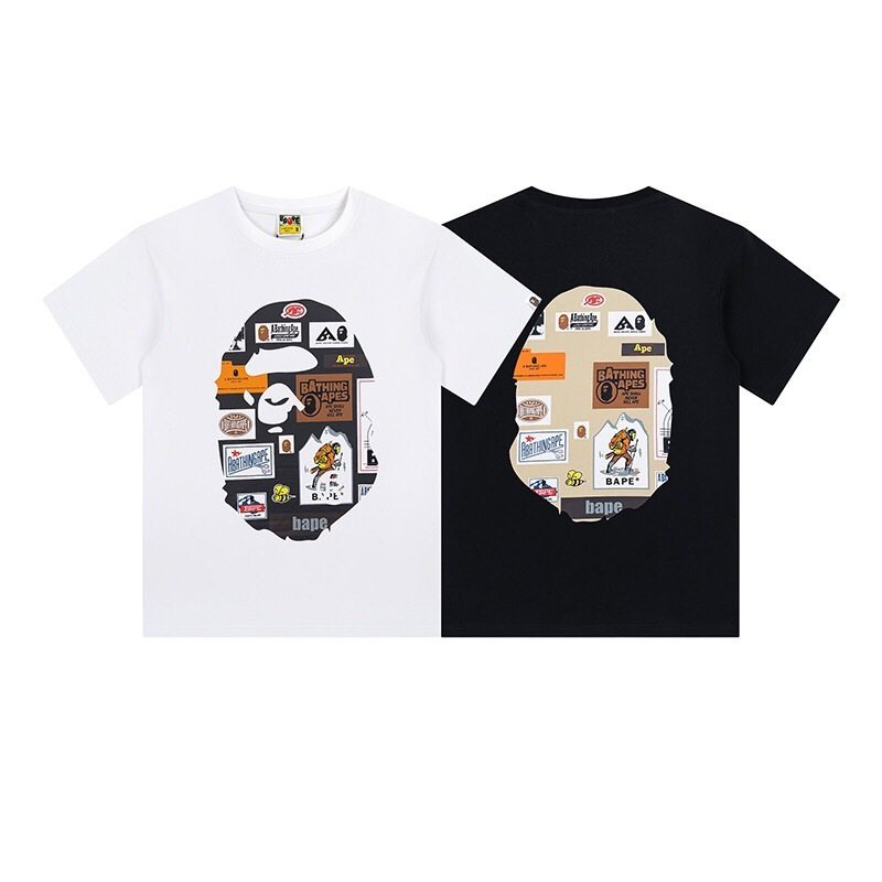 BAPE Ape Head Short-Sleeve Graphic T-Shirt ¡ª comparison