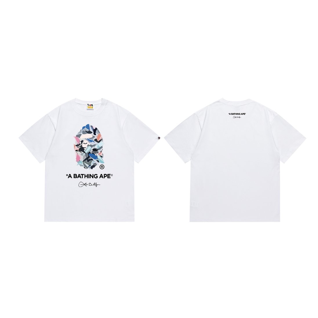 BAPE Camo Ape Head Graphic T-Shirt ¡ª front