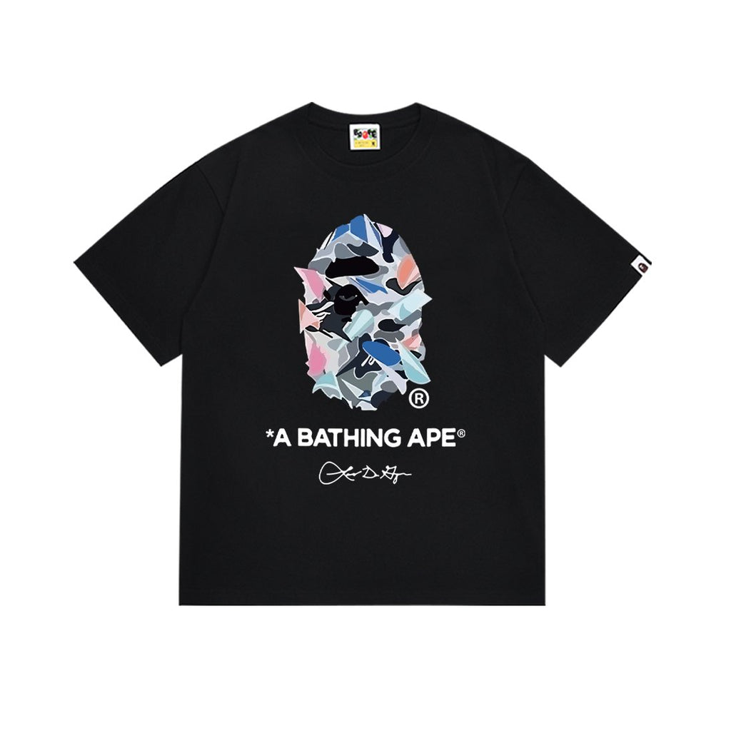 BAPE Camo Ape Head Graphic T-Shirt ¡ª front