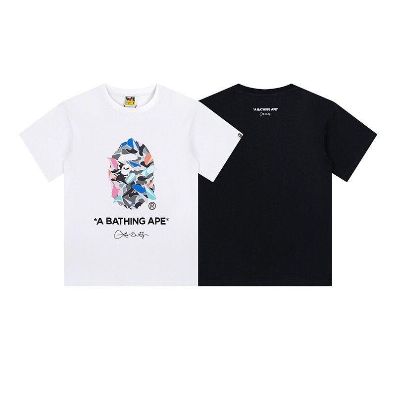 BAPE Camo Ape Head Graphic T-Shirt ¡ª comparison