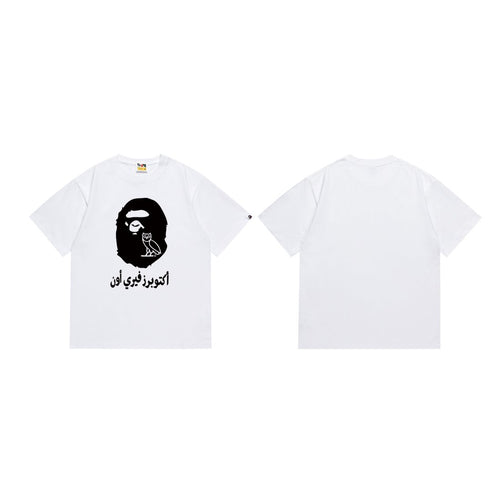 BAPE Ape Face Graphic Short-Sleeve T-Shirt ¡ª front