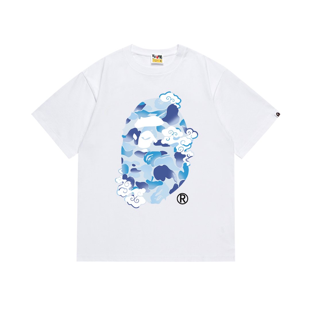 BAPE Camo Ape Head Short-Sleeve T-Shirt ¡ª front
