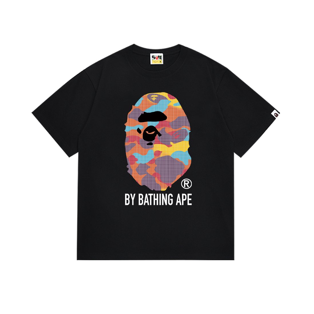 BAPE Ape-Head Graphic Short-Sleeve T-Shirt ¡ª front