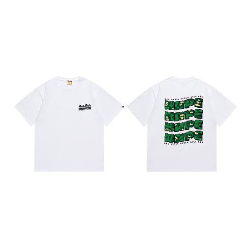 BAPE Ape Head Letter Graphic Short-Sleeve T-Shirt ¡ª front