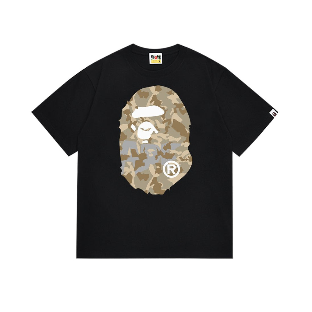 BAPE Camo Ape-Head Graphic T-Shirt ¡ª front