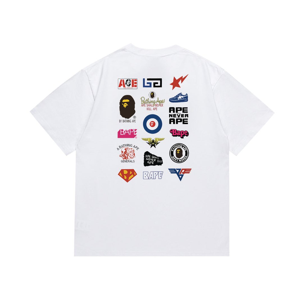 BAPE Front & Back Logo Graphic T-Shirt ¡ª back