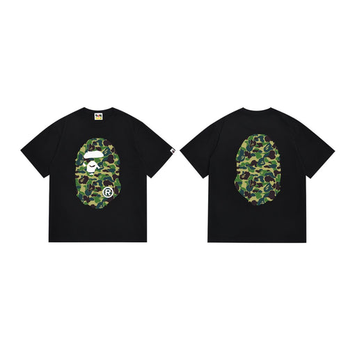BAPE Camouflage Ape-Head Graphic Short-Sleeve T-Shirt ¡ª hero