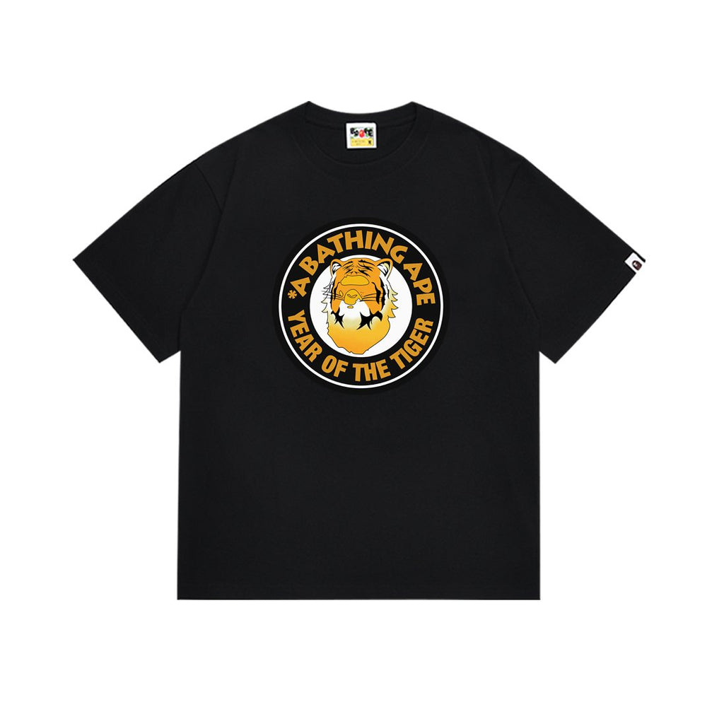 BAPE Tiger Circle Graphic T-Shirt ¡ª front