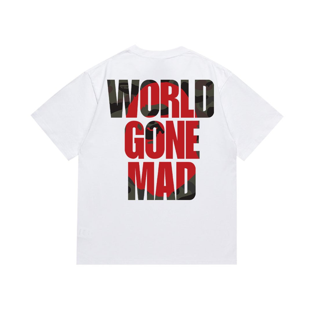 BAPE World Gone Mad Short-Sleeve T-Shirt ¡ª back
