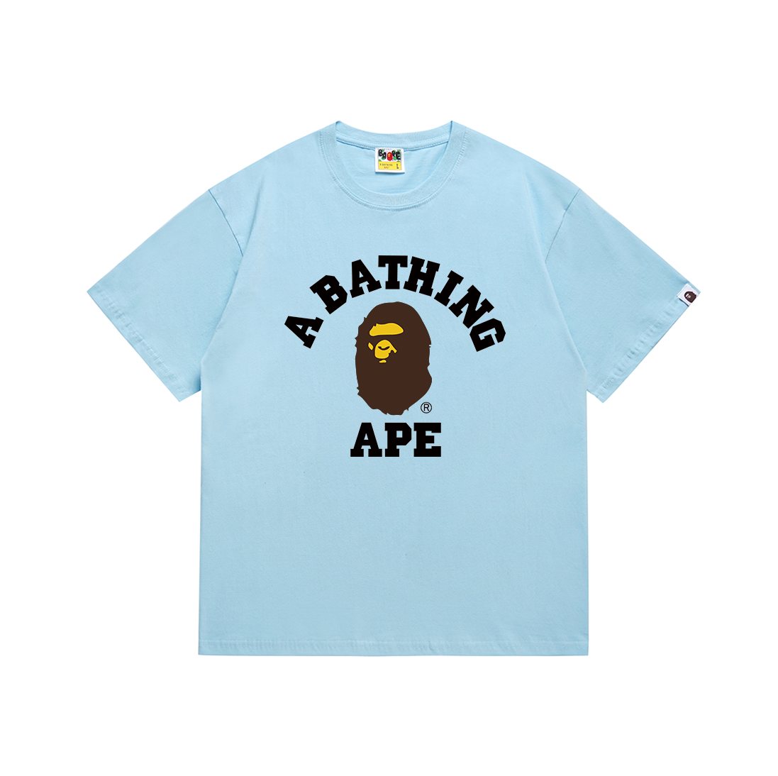 BAPE Ape Head Wordmark Graphic T-Shirt ¡ª front