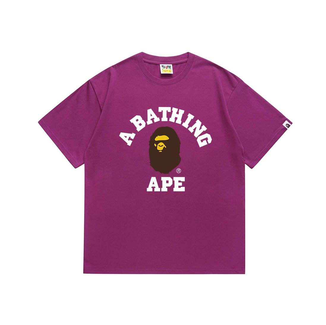 BAPE Ape-Head Wordmark Graphic T-Shirt ¡ª front