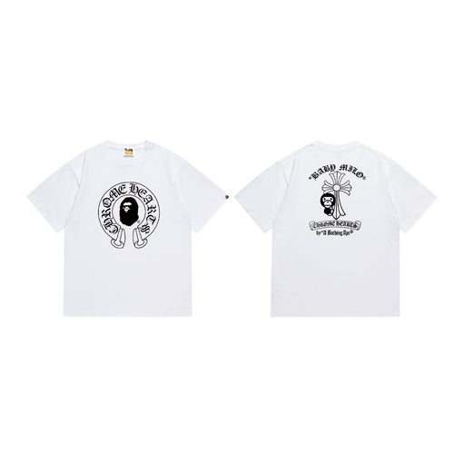 BAPE Ape & Flower Graphic Short-Sleeve T-Shirt ¡ª front