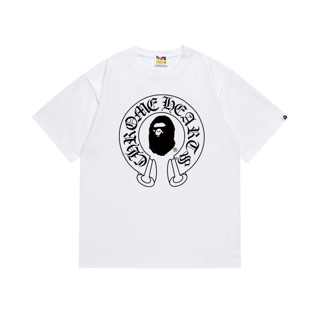 BAPE Ape & Flower Graphic Short-Sleeve T-Shirt ¡ª front