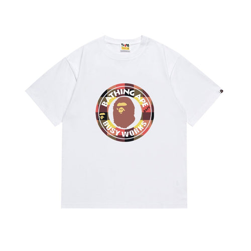 BAPE Busy Works Circle Graphic T-Shirt ¡ª front