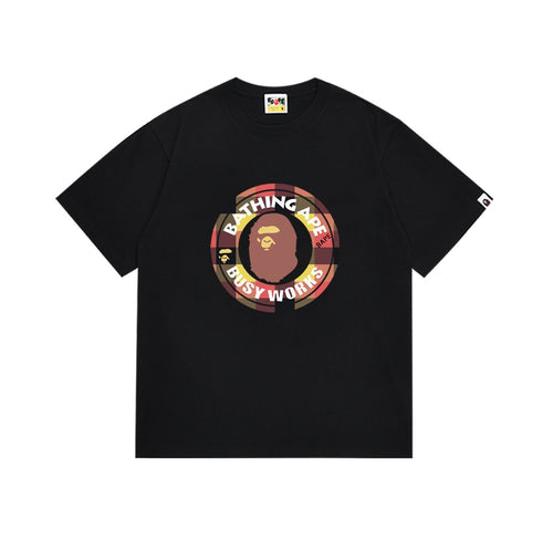BAPE Busy Works Circle Graphic T-Shirt ¡ª front
