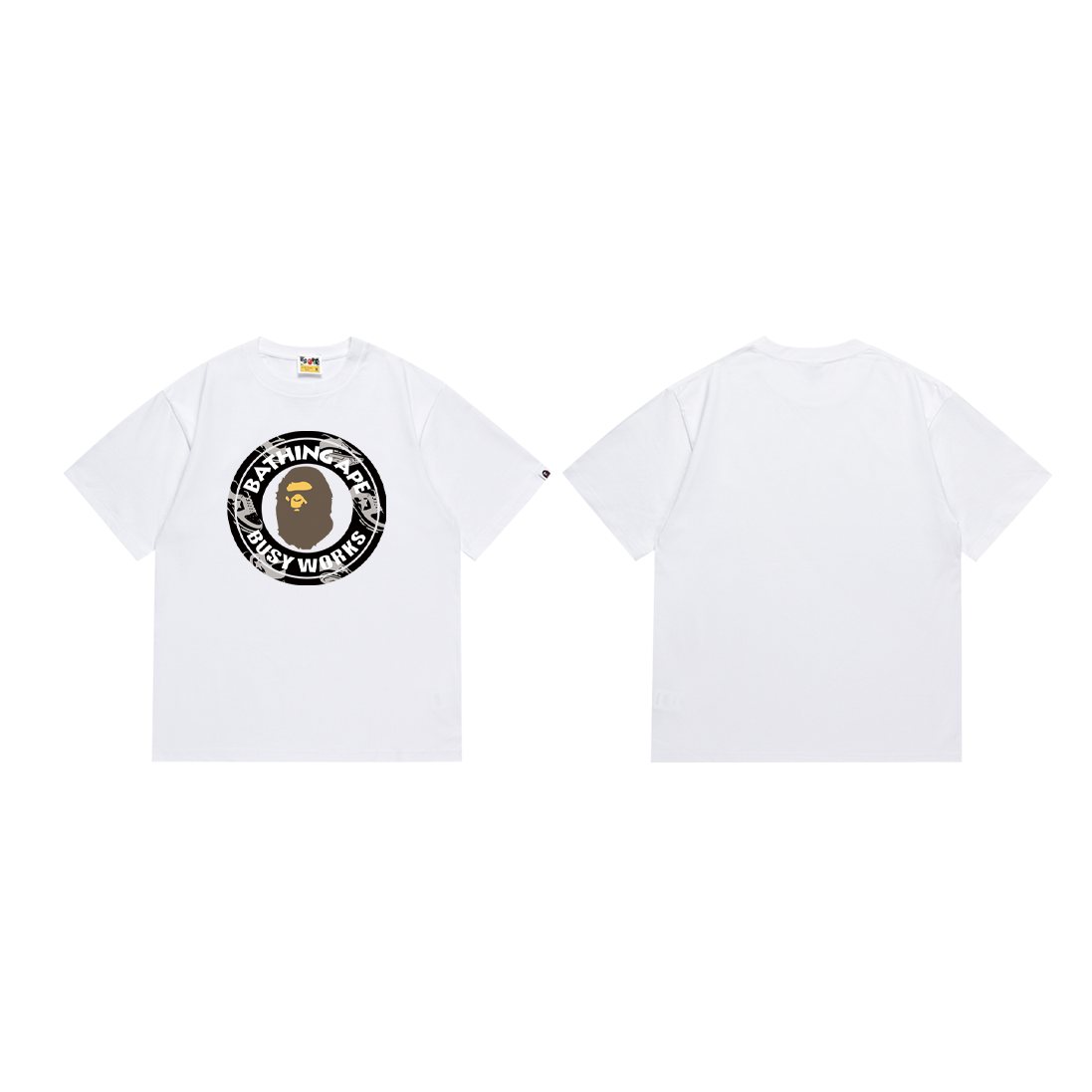 BAPE Ape-Head Circle Graphic T-Shirt ¡ª front