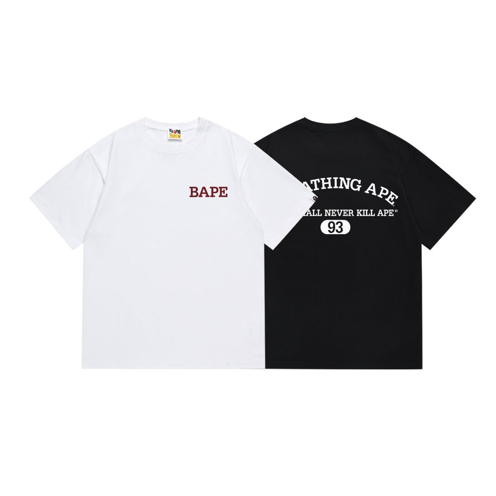 BAPE Chest and Back Graphic Short-Sleeve T-Shirt ¡ª comparison