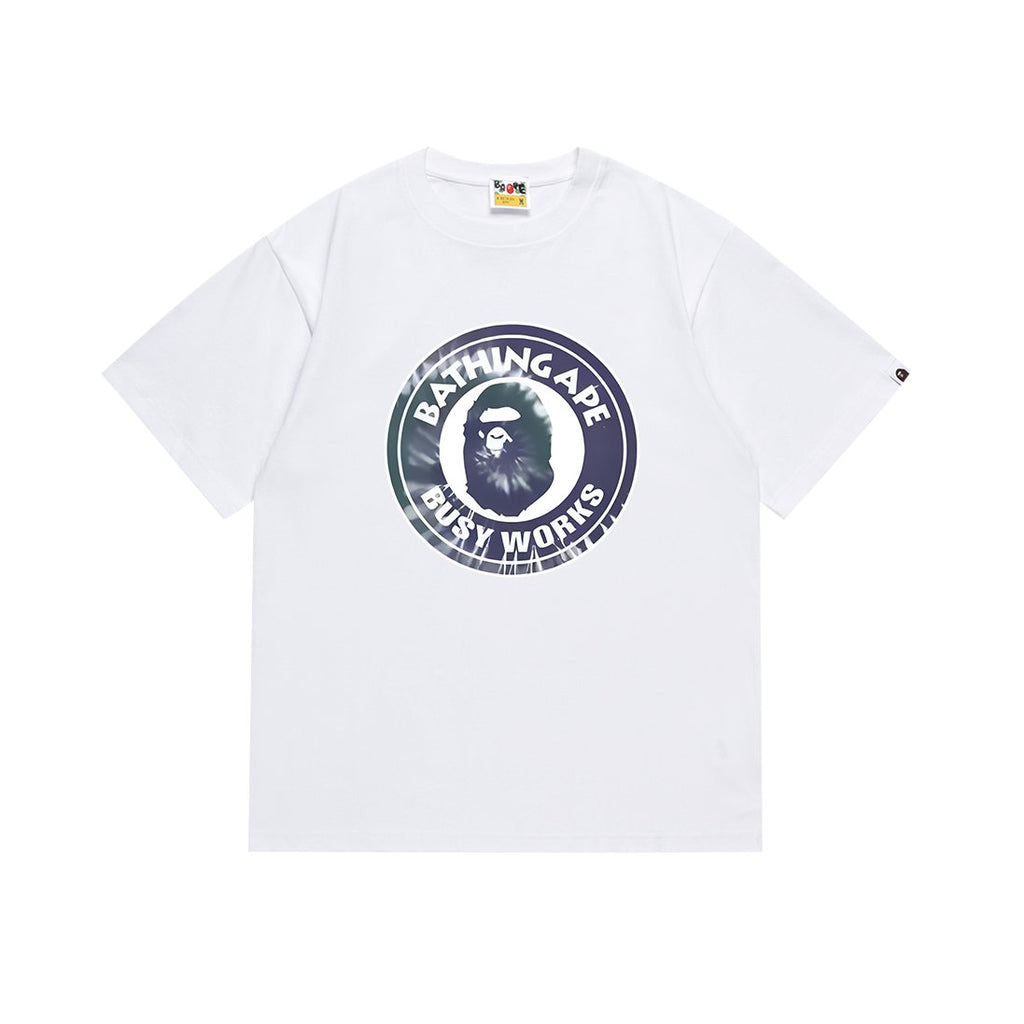 BAPE Busy Works Iridescent Circle Graphic T-Shirt ¡ª hero