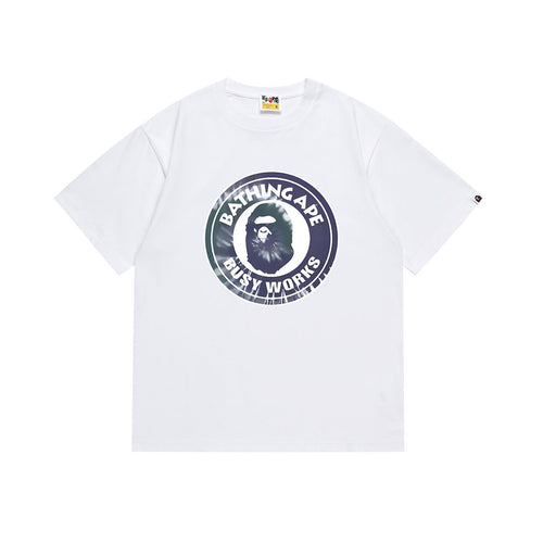 BAPE Busy Works Iridescent Circle Graphic T-Shirt ¡ª hero