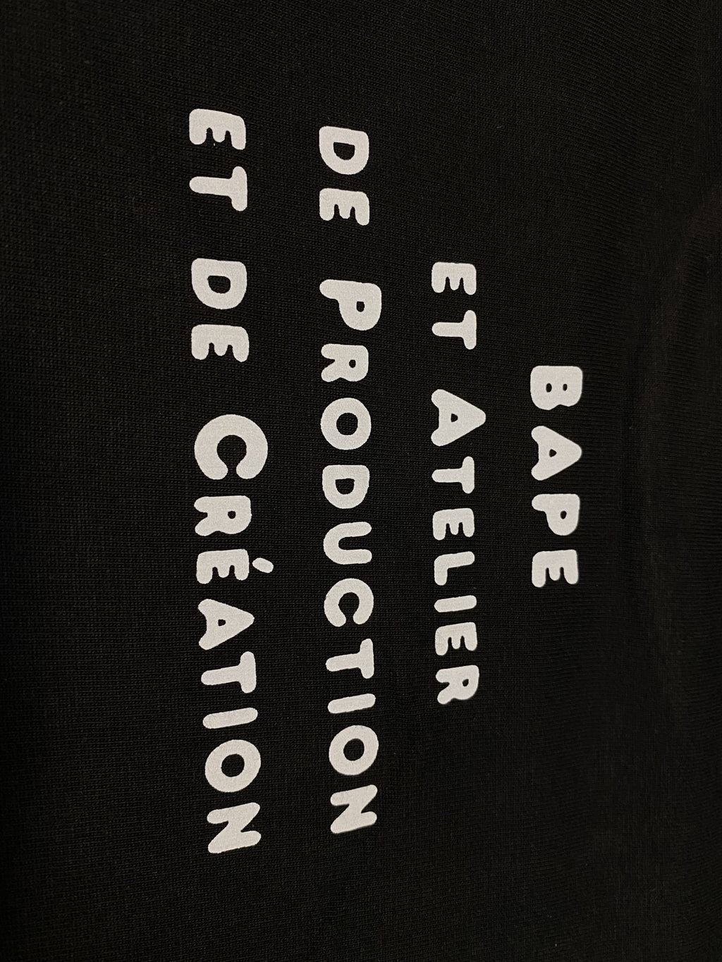 BAPE Ape Cloud Graphic Short-Sleeve T-Shirt ¡ª detail
