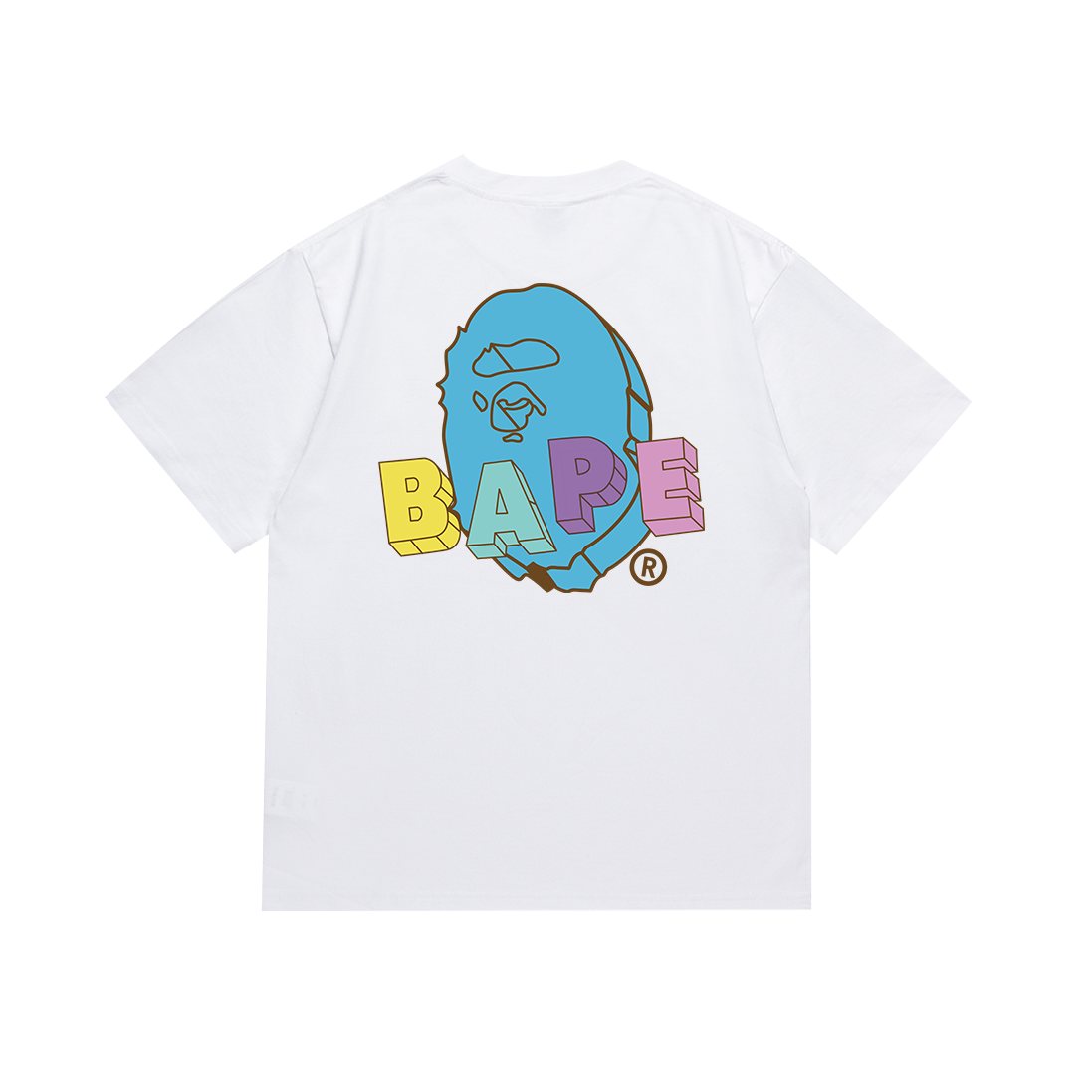 BAPE Popsicle Ape Head Graphic T-Shirt ¡ª back