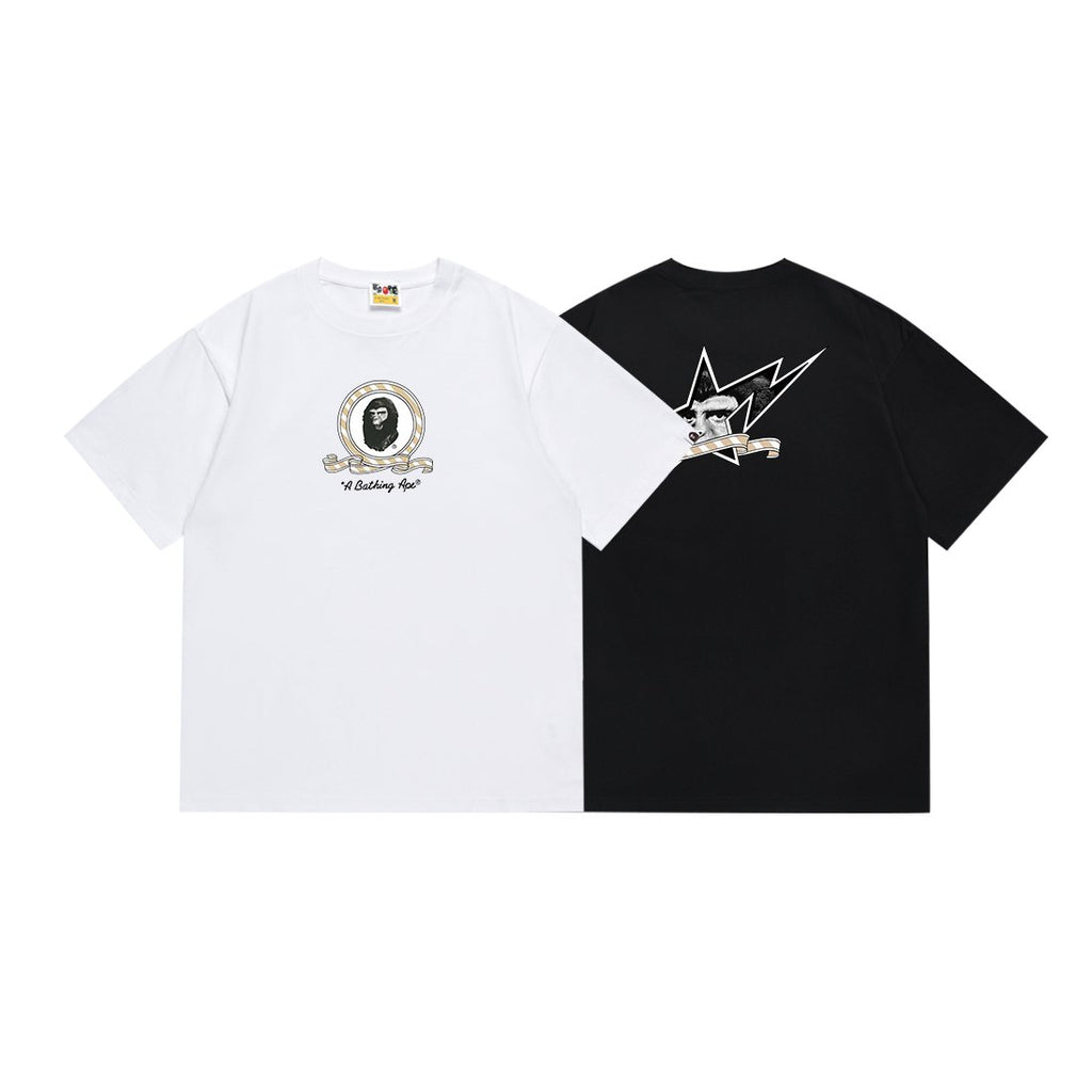 BAPE Front & Back Graphic T-Shirt ¡ª comparison