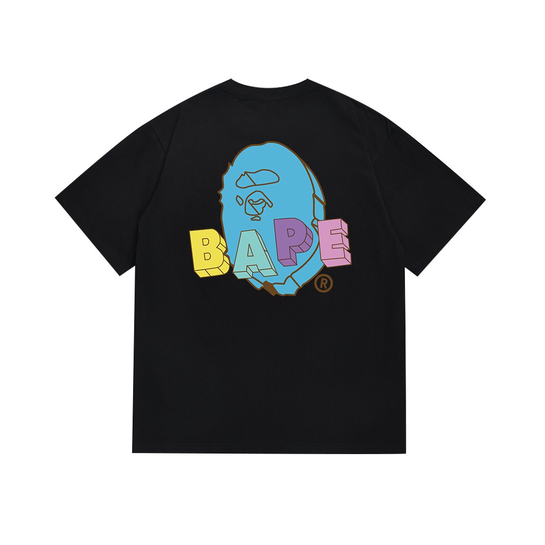 BAPE Flaming Ape Graphic T-Shirt ¡ª back