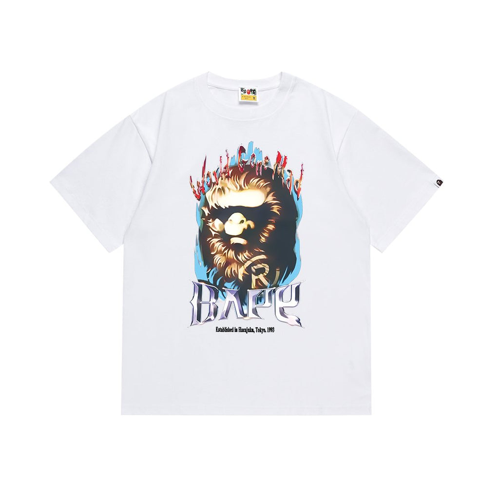 BAPE Flaming Ape Graphic T-Shirt ¡ª front