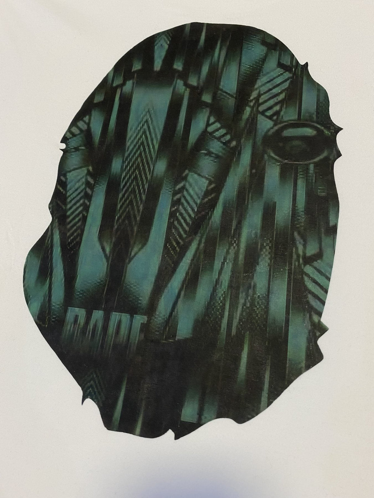 BAPE Ape Head Graphic Short-Sleeve T-Shirt ¡ª fabric_closeup