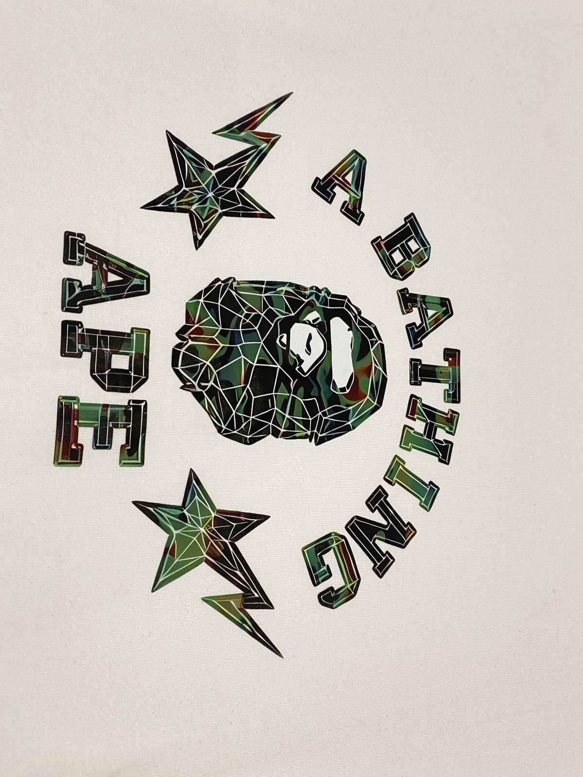 BAPE Front Graphic Short-Sleeve T-Shirt ¡ª detail