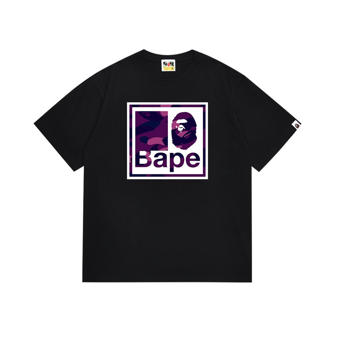 BAPE Square Front Graphic Short-Sleeve T-Shirt ¡ª front