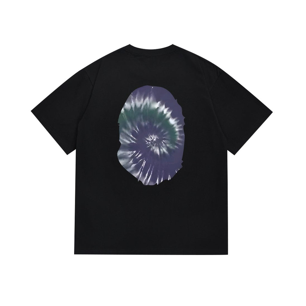 BAPE Tie-Dye Front and Back Graphic Short-Sleeve T-Shirt ¡ª back
