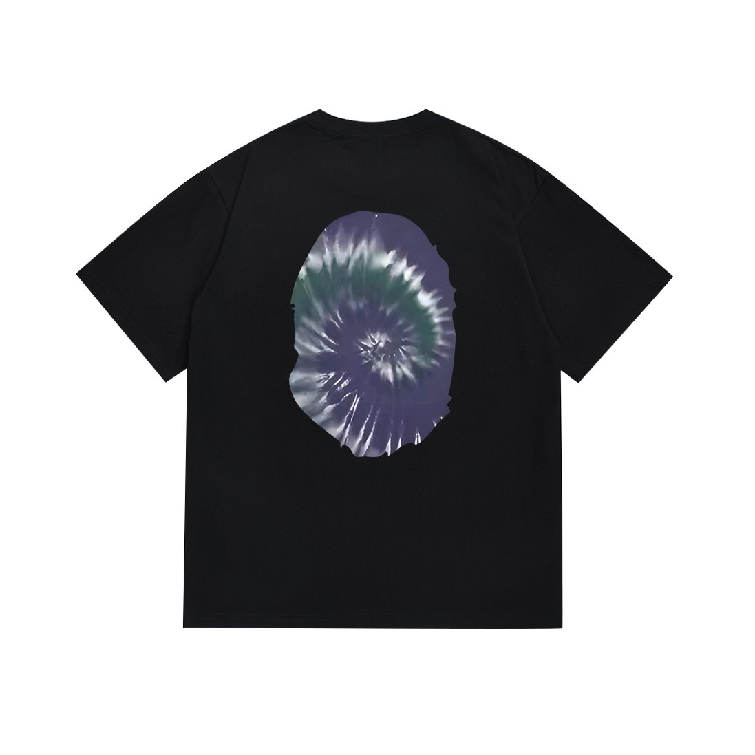 BAPE Tie-Dye Front and Back Graphic Short-Sleeve T-Shirt ¡ª back