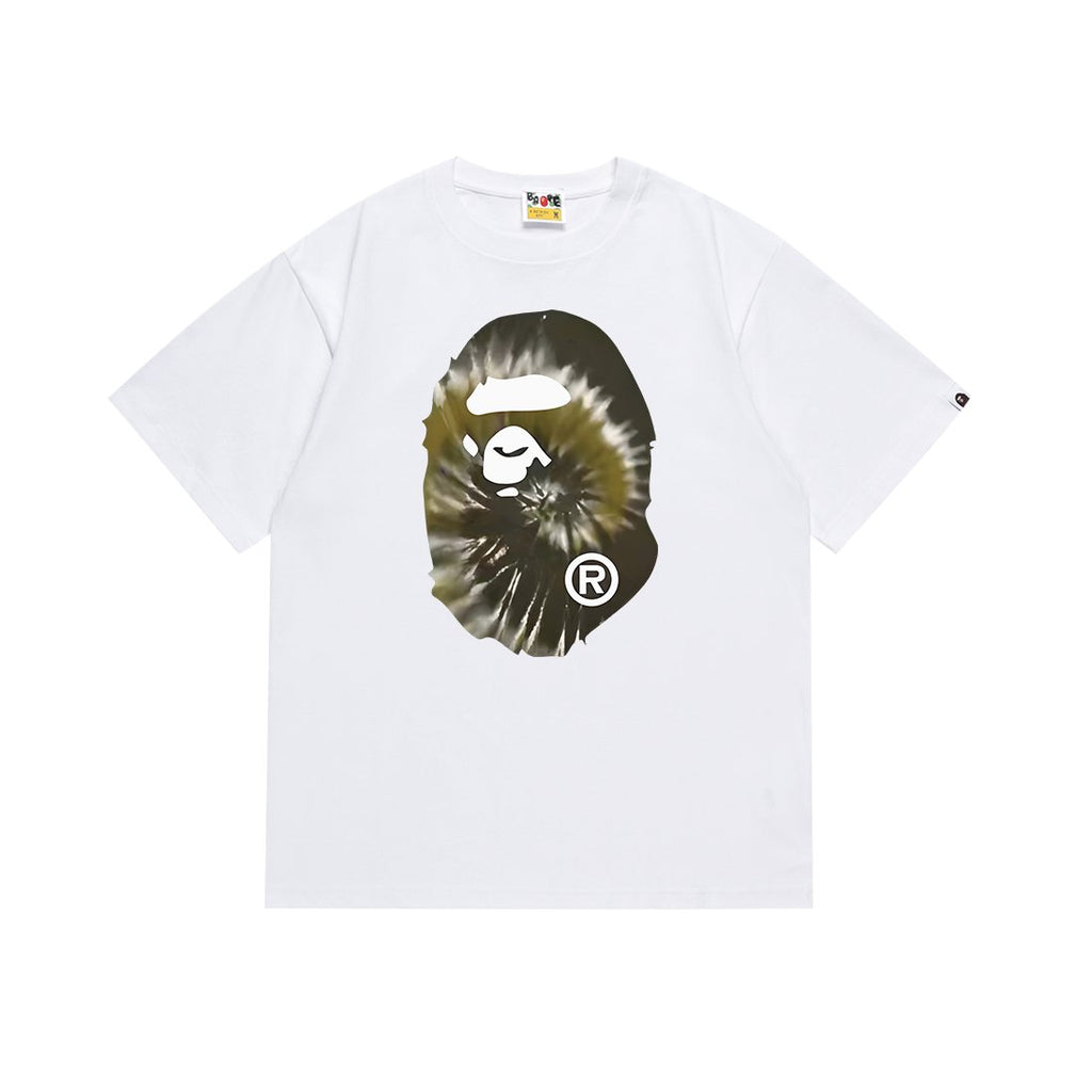 BAPE Tie-Dye Ape-Head Graphic T-Shirt ¡ª hero