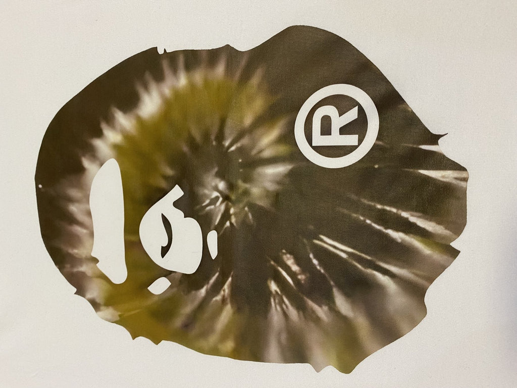 BAPE Tie-Dye Ape-Head Graphic T-Shirt ¡ª detail