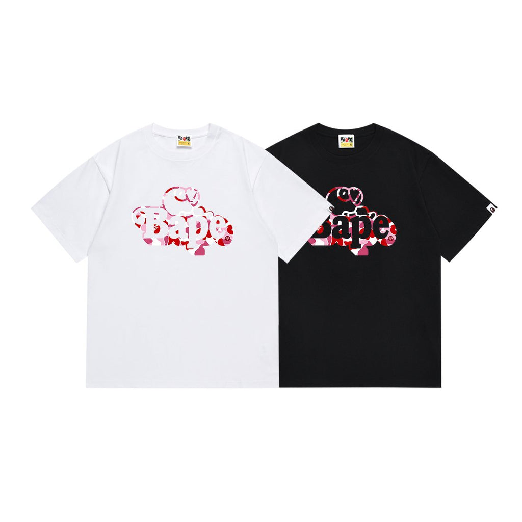 BAPE Pink Camo Graphic Short-Sleeve T-Shirt ¡ª comparison