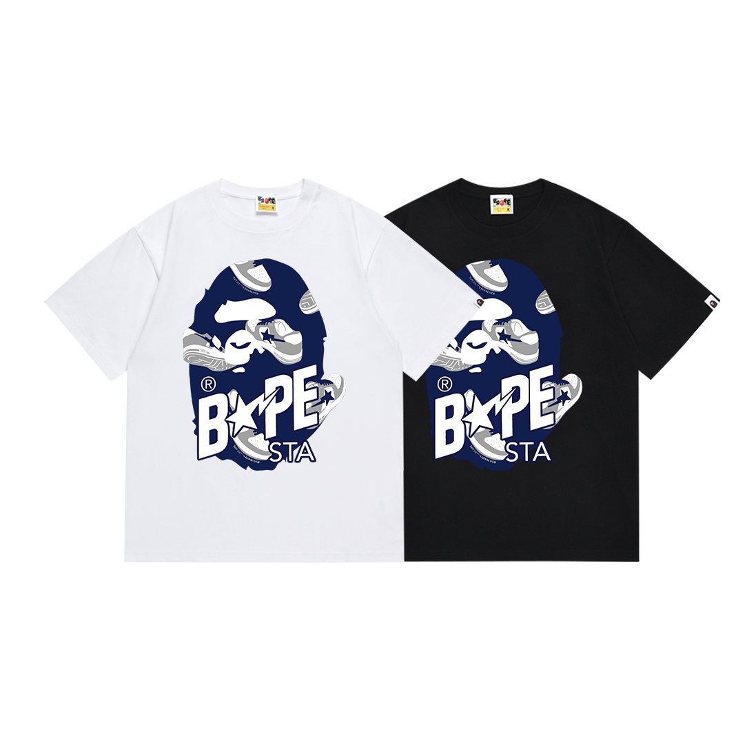 BAPE Sta Star Graphic T-Shirt ¡ª comparison