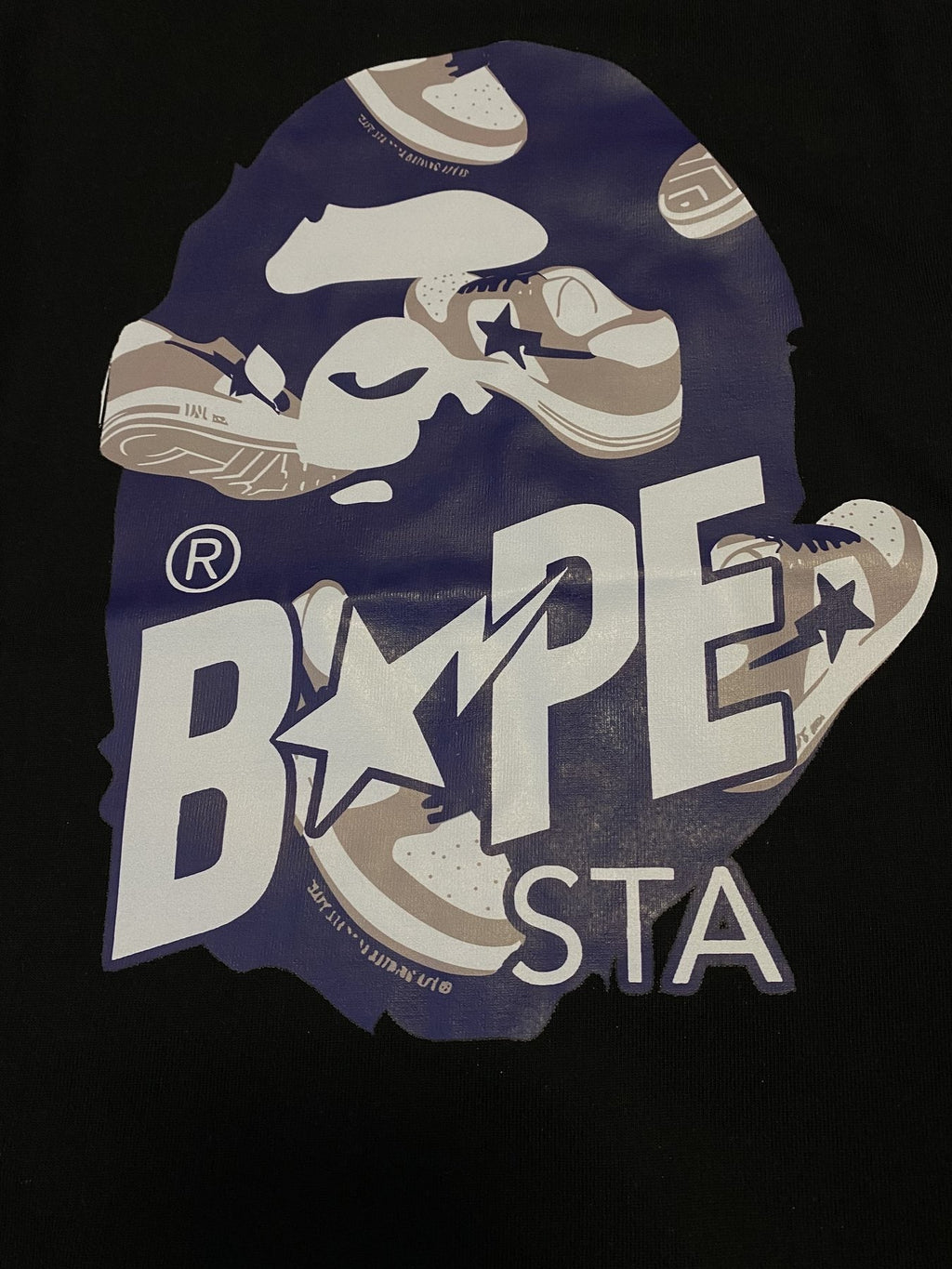 BAPE Sta Star Graphic T-Shirt ¡ª detail
