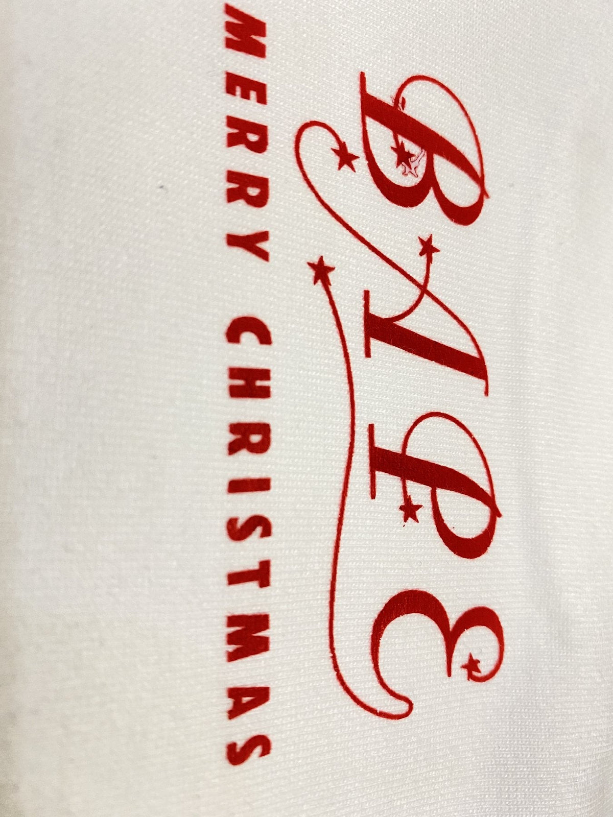 BAPE Merry Christmas Ape Head Graphic T-Shirt ¡ª detail