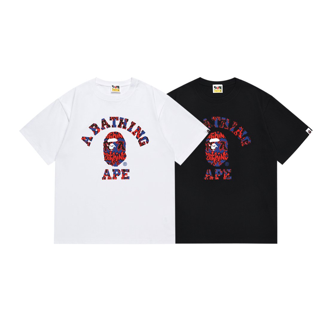 BAPE Front Graphic Short-Sleeve T-Shirt ¡ª comparison