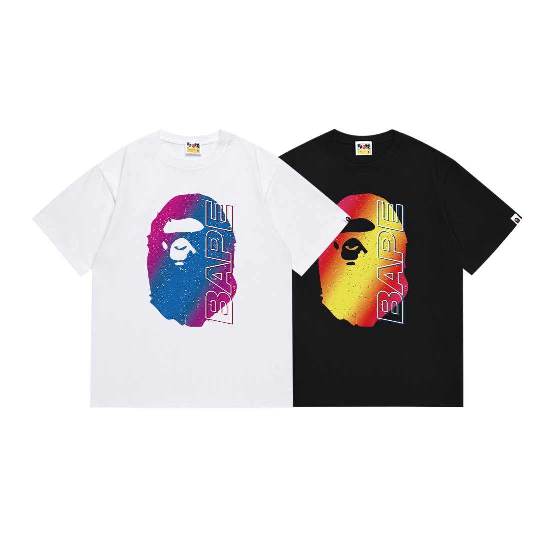 BAPE Gradient Ape Head Graphic T-Shirt ¡ª comparison
