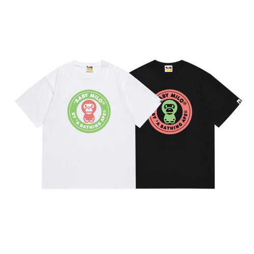 BAPE Baby Milo Circular Logo Graphic T-Shirt ¡ª comparison
