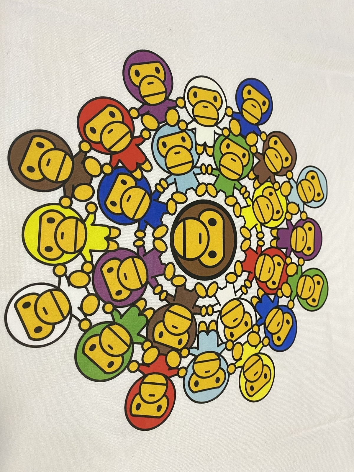 BAPE Monkey Graphic Short-Sleeve T-Shirt ¡ª detail