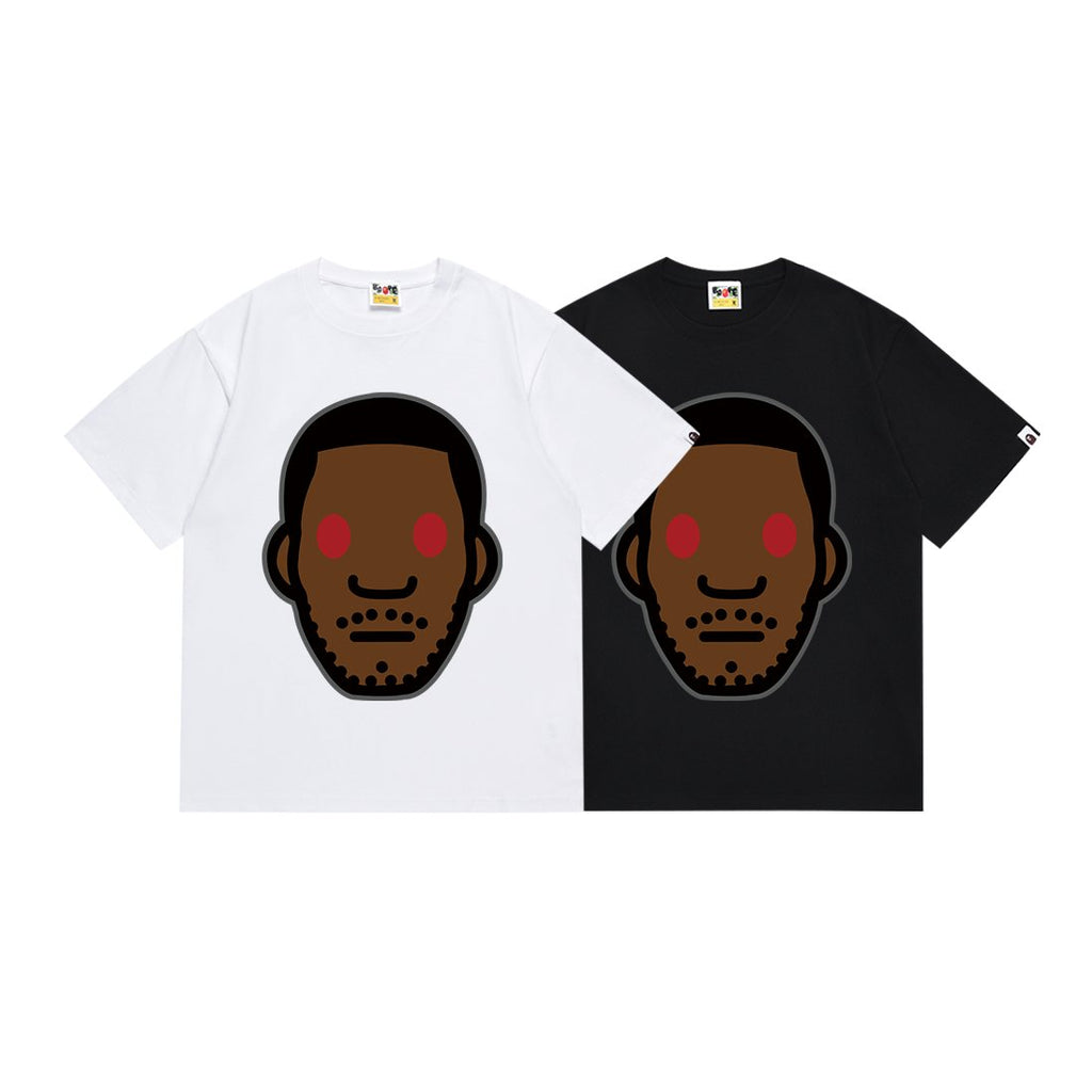 BAPE Face Graphic Short-Sleeve T-Shirt ¡ª comparison