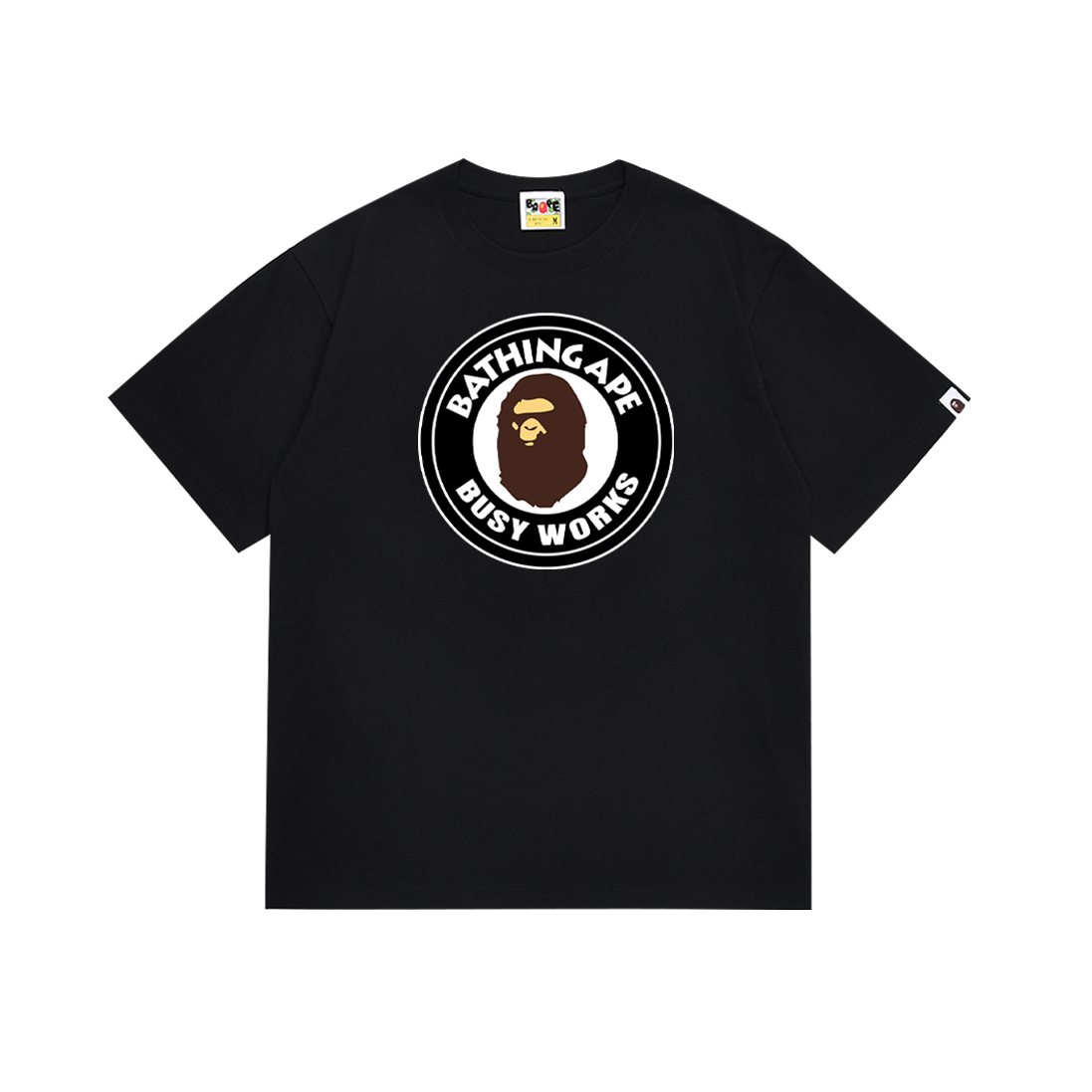 BAPE Busy Works Circle Graphic T-Shirt ¡ª front