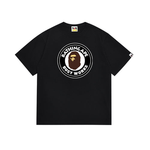 BAPE Busy Works Circle Graphic T-Shirt ¡ª front